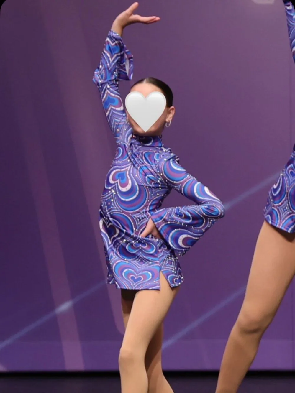 70's Inspired Disco Shift Dress Jazz Costume